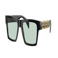 VERSACE Man Sunglasses VE4445 - Frame color: Black, Lens color: Photo Green