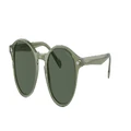VOGUE EYEWEAR Man Sunglasses VO5327S - Frame color: Transparent Green, Lens color: Dark Green