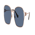 MIU MIU Woman Sunglasses MU 52WS - Frame color: Rose Gold, Lens color: Dark Blue