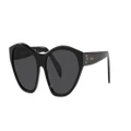 CELINE Woman Sunglasses CL40251U - Frame color: Black Shiny, Lens color: Grey