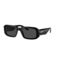 ARNETTE Man Sunglasses AN4318 Thekidd - Frame color: Black, Lens color: Dark Grey