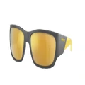 ARNETTE Man Sunglasses AN4324 Lil' Snap - Frame color: Matte Grey, Lens color: Gold