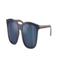 ARNETTE Unisex Sunglasses AN4316 C'Roll - Frame color: Blue, Lens color: Blue