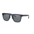 ARMANI EXCHANGE Man Sunglasses AX4098S - Frame color: Matte Blue, Lens color: Mirror Silver