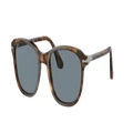 PERSOL Unisex Sunglasses PO1935S - Frame color: Caffe, Lens color: Light Blue