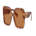 MIU MIU Woman Sunglasses MU 10YS - Frame color: Light Havana, Lens color: Brown