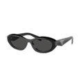PRADA Woman Sunglasses PR 26ZS - Frame color: Black, Lens color: Dark Grey
