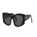 CELINE Woman Sunglasses CL4245US - Frame color: Black Shiny, Lens color: Black