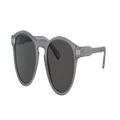 POLO RALPH LAUREN Man Sunglasses PH4172 - Frame color: Matte Transparent Dark Grey, Lens color: Dark Grey