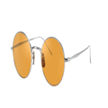 OLIVER PEOPLES Unisex Sunglasses OV1293ST G. Ponti-3 - Frame color: Brushed Chrome, Lens color: Amber Brown Polar