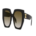 CELINE Woman Sunglasses CL40239F - Frame color: Black Shiny, Lens color: Blue