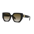 CELINE Woman Sunglasses CL40239F - Frame color: Black Shiny, Lens color: Blue