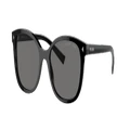 PRADA Woman Sunglasses PR 22ZSF - Frame color: Black, Lens color: Polar Dark Grey