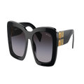 MIU MIU Woman Sunglasses MU 07YS - Frame color: Black, Lens color: Gradient Grey