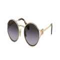 MIU MIU Woman Sunglasses MU 52YS - Frame color: Pale Gold, Lens color: Grey Gradient