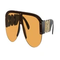 VERSACE Man Sunglasses VE4391 - Frame color: Black, Lens color: Orange
