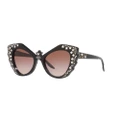 GUCCI Woman Sunglasses GG1095S - Frame color: Black, Lens color: Brown Gradient