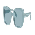 BURBERRY Woman Sunglasses BE4371 Helena - Frame color: Azure, Lens color: Blue