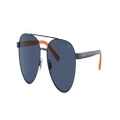 POLO RALPH LAUREN Unisex Sunglasses PP9001 Kids - Frame color: Shiny Navy Blue, Lens color: Dark Blue