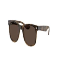 RAY-BAN Unisex Sunglasses RB9052S New Wayfarer Kids - Frame color: Havana, Lens color: Dark Brown