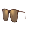 MAUI JIM Unisex Sunglasses One Way - Frame color: Brown, Lens color: Bronze Polarized