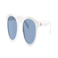 POLO RALPH LAUREN Man Sunglasses PH4184 - Frame color: Shiny White, Lens color: Blue
