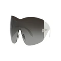 VERSACE Woman Sunglasses VE2054 - Frame color: Silver, Lens color: Grey Gradient Blue