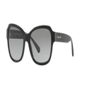 COACH Woman Sunglasses HC8232 L1010 - Frame color: Black, Lens color: Dark Grey Gradient