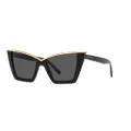 SAINT LAURENT Woman Sunglasses SL 570 - Frame color: Black, Lens color: Black