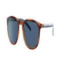 ARNETTE Unisex Sunglasses AN4277 Pykkewin - Frame color: Honey Havana, Lens color: Dark Blue