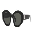CELINE Woman Sunglasses CL40238U - Frame color: Black Shiny, Lens color: Blue