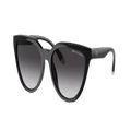 ARMANI EXCHANGE Woman Sunglasses AX4130SU - Frame color: Shiny Black, Lens color: Gradient Grey