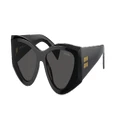 MIU MIU Woman Sunglasses MU 06YS - Frame color: Black, Lens color: Dark Grey