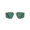 CARTIER Man Sunglasses CT0385S-002 - Frame color: Gold, Lens color: Green