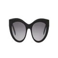 SAINT LAURENT Woman Sunglasses SL M115 - Frame color: Black, Lens color: Grey