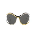 GUCCI Man Sunglasses GG1487S-001 - Frame color: Gold, Lens color: Grey