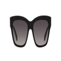CELINE Woman Sunglasses Triomphe - Frame color: Black, Lens color: Brown