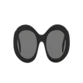 CELINE Woman Sunglasses Triompheu - Frame color: Black, Lens color: Grey