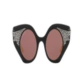 GUCCI Woman Sunglasses GG1327S - Frame color: Black, Lens color: Brown