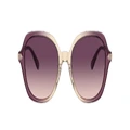 COACH Woman Sunglasses HC8377U CL925 - Frame color: Multi, Lens color: Purple Gradient