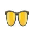 OAKLEY Man Sunglasses OO9284 Frogskins™ Range - Frame color: Dark Brush, Lens color: Prizm 24K Polarized