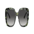 MICHAEL KORS Woman Sunglasses MK2140 Manhasset - Frame color: Green, Lens color: Light Grey Gradient