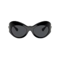 VERSACE Woman Sunglasses VE4462 - Frame color: Black, Lens color: Dark Grey