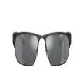 ARMANI EXCHANGE Man Sunglasses AX2046S - Frame color: Matte Black, Lens color: Light Grey Mirror Black