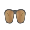 ARNETTE Man Sunglasses AN4329 Nitewish - Frame color: Matte Grey, Lens color: Brown Mirror Gold Polarized