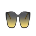 ARNETTE Man Sunglasses AN4325 Hamie - Frame color: Transparent Grey, Lens color: Yellow/Dark Grey