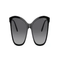 VOGUE EYEWEAR Woman Sunglasses VO5520S - Frame color: Black, Lens color: Gradient Grey Polarized