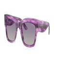 VOGUE EYEWEAR Woman Sunglasses VO5524S - Frame color: Purple Havana, Lens color: Grey Gradient Violet Polarized