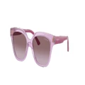 VOGUE EYEWEAR Unisex Sunglasses VJ2021 Kids - Frame color: Transparent Pink, Lens color: Violet Gradient