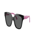VOGUE EYEWEAR Unisex Sunglasses VJ2021 Kids - Frame color: Black, Lens color: Dark Grey